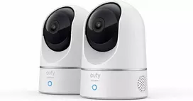 eufy Security Solo IndoorCam E220 P24 2K Wi‑Fi vidaus stebėjimo kamera, komplektas 2 vnt.