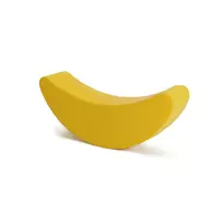 4IQ Minkštas supamasis žaislas "Bananas", geltonas