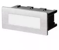 Emos LED orientation recessed luminaire AMAL 123×53 1,5W neutral baltas,IP65
