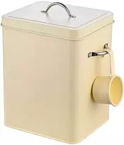 Relaxdays Metalinis skalbiklio konteineris, 6 l