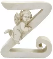 Raidė 'Z' su angeliuku, 13 cm