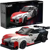 CaDA konstruktoriaus kaladėlės lenktyniniam automobiliui „Toyota GR Supra GT4“, 324 detalės