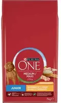 Purina Nestle ONE Medium/Maxi Junior vištiena & ryžiai 7kg