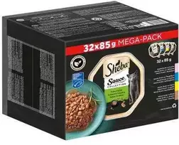 SHEBA anties/vištienos/alkūnės/tuno padažo formelė 32x85g