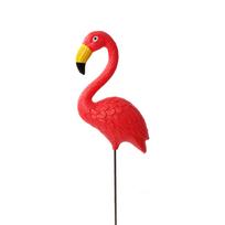Flamingo Sodo Kuoliuko Dekoracija Kiemo Paukščio Statulėlė Kiemo Meno Ornamentas Skulptūra Pavasariui Paplūdimiui Namams Vidiniams Takams