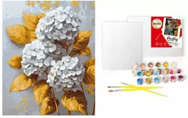 Art Active *****Malow.po num.40x50 Złota hortensja 75579