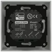 heat it HeatIT Z-TRM6 Zwave termostatas juodas matinis 16A