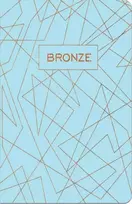 Lastva Sąsiuvinis A5 160lapų 70g langeliais BRONZE