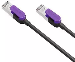 Cabletime Kabelis Cat8 S/STP, 8m, juodas