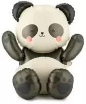 Party Deco PartyDeco balionas fol.Panda 68x72cm mix FB373 74866