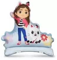 Party Deco PartyDeco stovintis balionas folija Koci Domek Gabi 92x90,5cm 99333