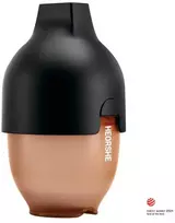 HEORSHE 160 ml silikoninis buteliukas kūdikiui Ultra Wide Neck, juodas