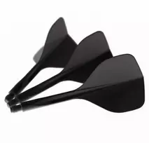 Kotelio ir sparnelio sistema Condor AXE 120 Trifin No.2, ilgi, juodi