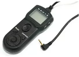Kamera - JJC Wired Timer Remote Controller TM C (2 AAA baterijos, 90cm laidas)