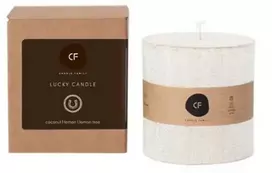 Candle Family Sėkmės žvakė 'Balta'
