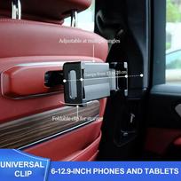 Car Back Seat iPad/Phone Holder for BMW IX i5 X3 X5 X6 5/7 Series Adjustable Multimedia Clamp 15-28cm H1E0