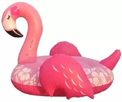 Pripučiamas plaukimo plaustas Flamingas