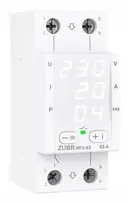 ZUBR MF2-63 vienfazė 63A elektroninė kontrolės ir apsaugos relė