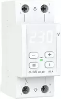 ZUBR D2-50 vienfazė 50A įtampos apsaugos relė