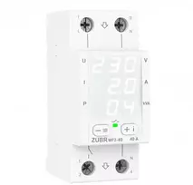 ZUBR MF2-40 vienfazė 40A elektroninė kontrolės ir apsaugos relė
