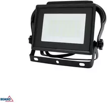 Bemko 30W LED nešiojamas prožektorius KASTEL, juodas, 6500K, IP65, 110°