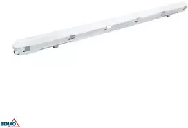 Lubinis šviestuvas Bikuvalt 38-46W LED linijinis šviestuvas ALWIR, pilkas, 4000K, IP66