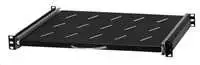 Stalflex LEXI-Net 19" stumdoma lentyna su perforacija 1U/450mm, juoda