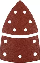 None Švitrinis popierius orbitiniam šlifuokliui, 5 vnt., P80