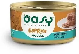 Maisto produktai - Oasy Caprice Mousse Tuna Wet Food 85g Grain-Free