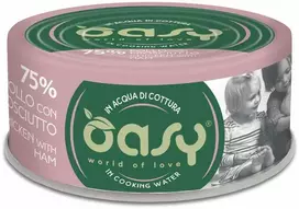 Maisto produktai - Oasy More Love Vištiena su Šonine Drėgnas Kačių Maistas 70g