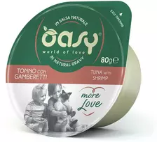 Maisto produktai - Oasy More Love Tuna with Shrimp Wet Food 70g