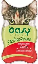 Maisto produktai - Oasy Delicatesse Fine Paté su veršiena 85g begrūdis