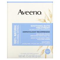 Aveeno, Active Naturals, Raminamoji vonios priemonė, be kvapo, 8 vienkartinės pakuotės, 1,5 oz (42 g) kiekviena.