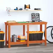 Darbastalis Vaško Ruda 140 x 50 x 80 cm Tvirtas pušies medis