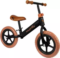 Balansinis dviratukas Malplay 12" Eva, ruda-juoda
