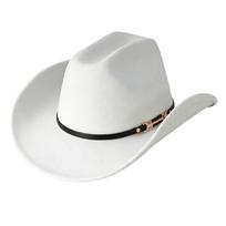 Windproof Cowboy Cap with PU Hat Belt and Wide Brims Design for Enhancing Sun Protections in Outdoor Activity Essential balta