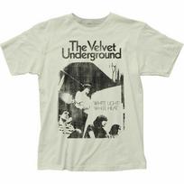 26 Velvet Underground White Light Marškinėliai Vyriški Licencijuoti Rock N Roll Vintage Balti Unisex Marškinėliai XXL