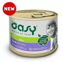 Šunų maistas - Oasy One Protein Adult Small/Mini antiena Wet 200g