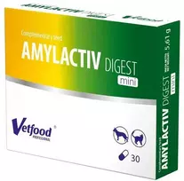 Gyvūnų maistas - Vetfood Amylactiv Digest Mini 30vnt Be sojos Be glitimo