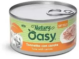 Maisto produktai - Oasy Natury Soft Jelly Tuna with Carrots 150g