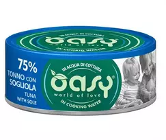 Maisto produktai - Oasy More Love Tuna with Sole Wet Food 70g Gluten-Free