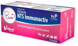 Gyvūnų papildas - Vetfood Premium NTS Immunactiv 120vnt Be glitimo