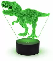 Zd98L 3D Lempa Dinozauro formos