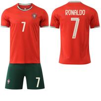 2025-26 Portugalijos nacionalinės rinktinės marškinėliai #7 Ronaldo Futbolo marškinėliai S