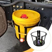 Vandens laikiklis Stovas Kibiro laikiklis Daugiafunkciniai priedai Stabilus Juodas Nešiojamas 10L Transporto priemonė yellow