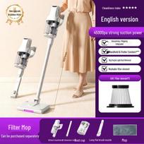 2-in-1 Handheld Vacuum: High-Suction, UV Sterilization, Anti-Mite for Home & Car