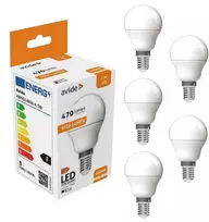 LED lemputė Globe Mini G45 4.5W E14 AVIDE 5vnt