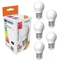 LED lemputė Globe Mini G45 4.5W E27 AVIDE 5vnt