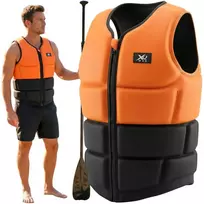 Neopreninė apsauginė liemenė SUP XQMAX juoda/oranžinė
