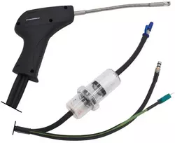 Lankstus dujų mėginių ėmimo zondas SICAX30 180 mm (dviguba žarna)